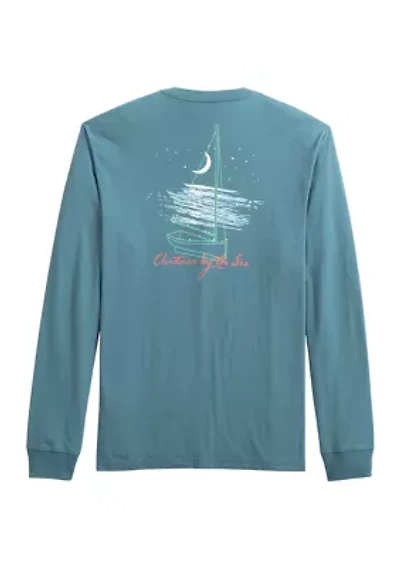 Holiday Beached Long Sleeve Graphic T-Shirt