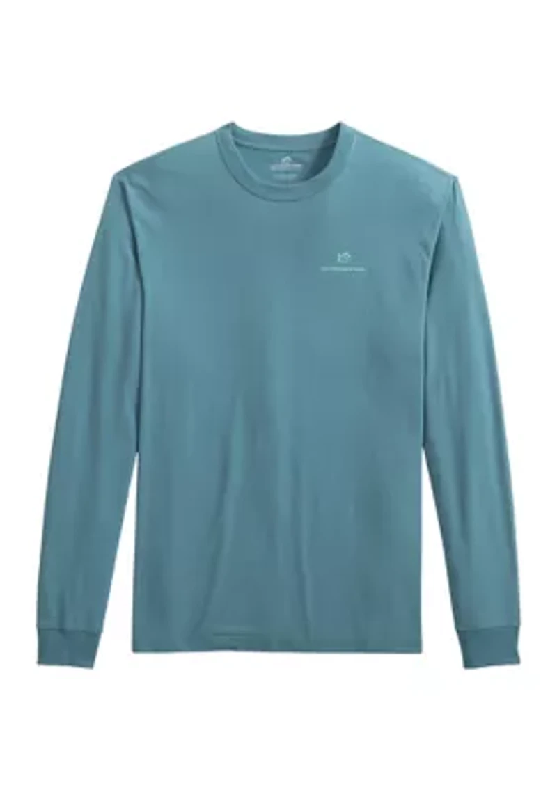 Holiday Beached Long Sleeve Graphic T-Shirt