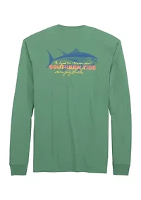 Men's Skipjack Facts Long Sleeve Graphic T-Shirt