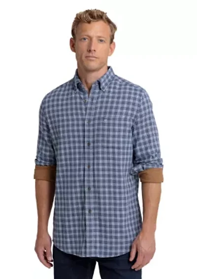 Men's Barnwell Plaid Printed Sport Shirt