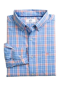 Beckenham Plaid Intercoastal Long Sleeve Shirt