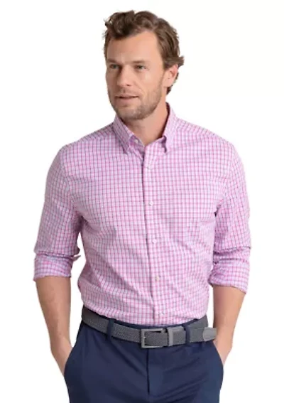 Men's Broad Creek Plaid Charleston Button Down Shirt