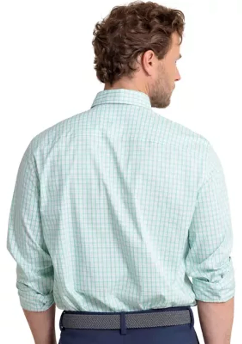 Men's Broad Creek Plaid Charleston Button Down Shirt