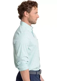 Men's Broad Creek Plaid Charleston Button Down Shirt