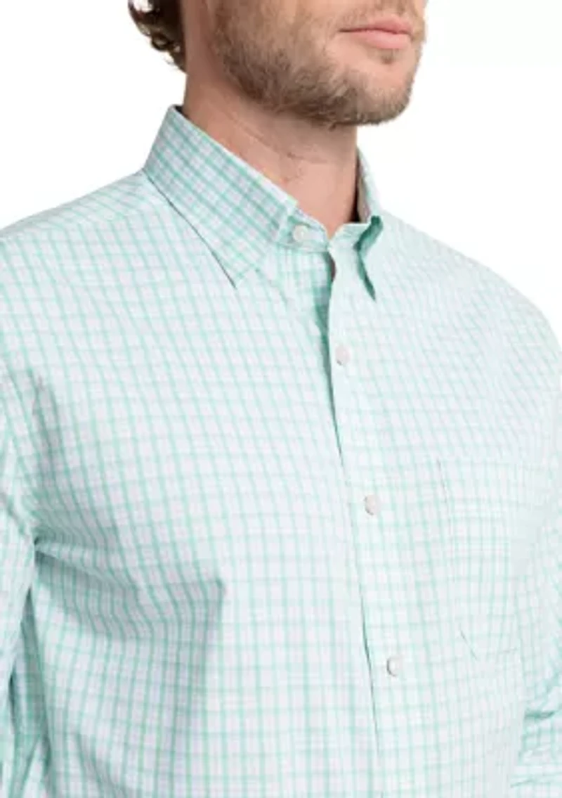 Men's Broad Creek Plaid Charleston Button Down Shirt