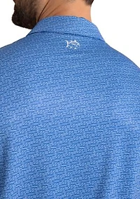Driver Make it Snappy Printed Polo Shirt