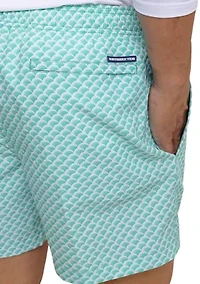 Green There Done That Swim Trunks