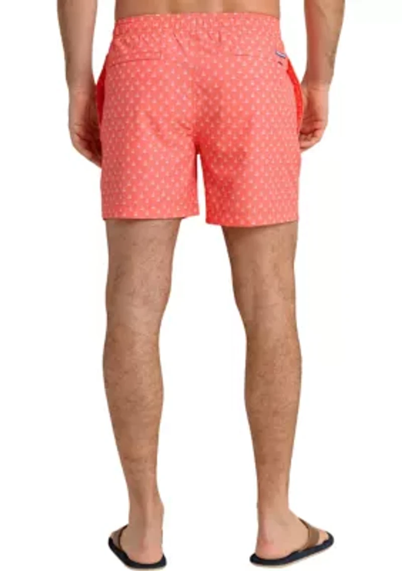 Floatin' Along Swim Trunks