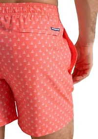 Floatin' Along Swim Trunks