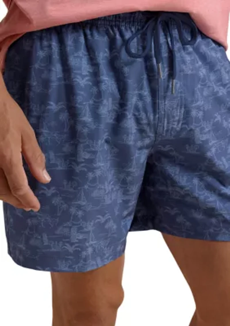 Tide to the Shore Swim Trunks