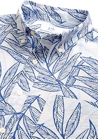 Blue Palms Seersucker Sport Shirt