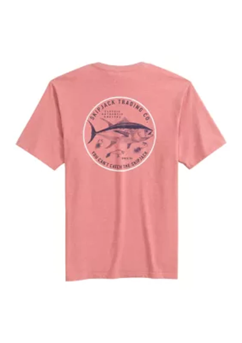 Short Sleeve You Can't Catch the Skipjack Graphic T-Shirt