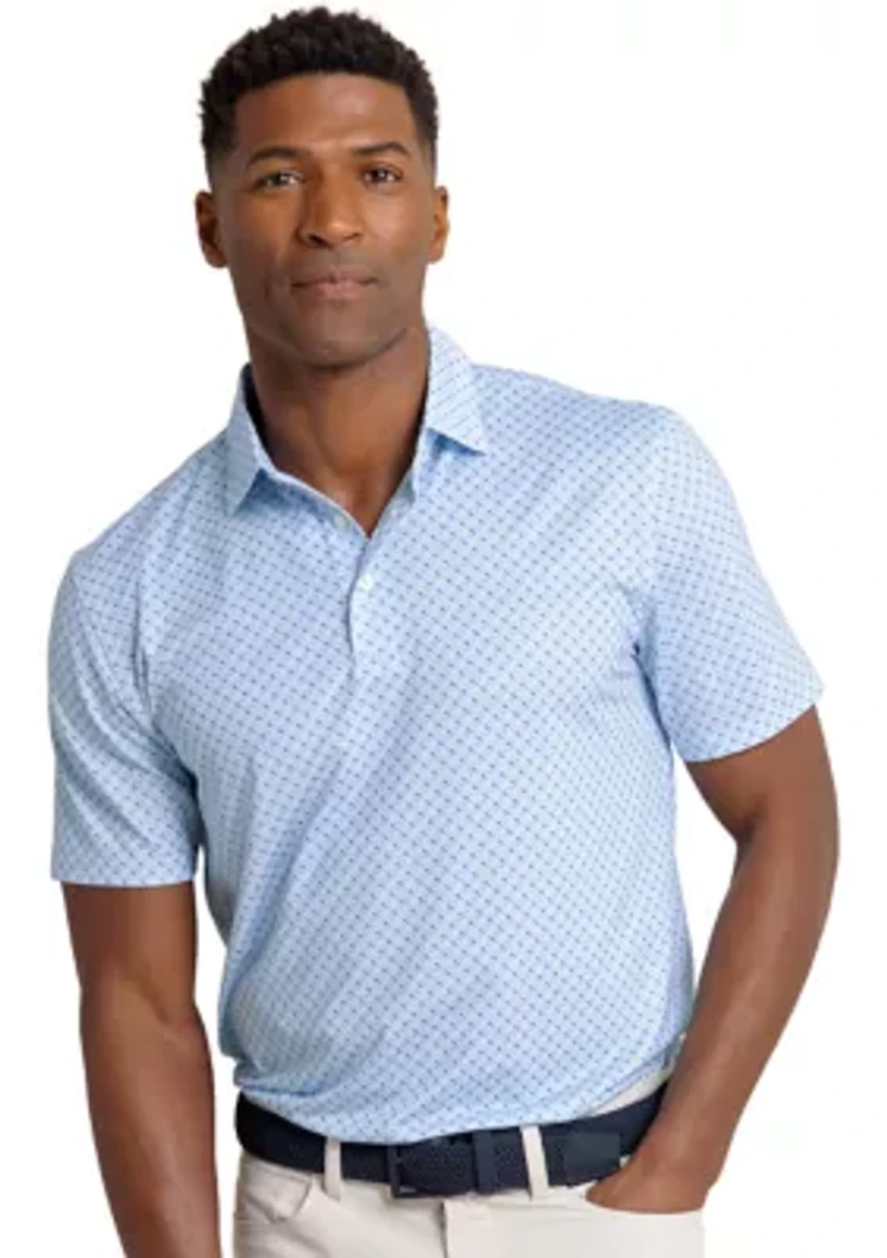 Men's Driver Fintastic Catch Printed Polo Shirt