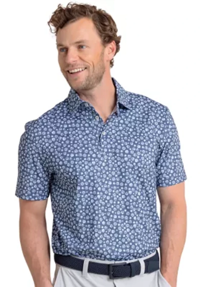 Men's Driver Blossom Bliss Printed Polo Shirt