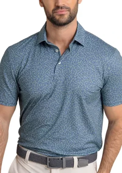 Short Sleeve Driver Iguana Glee Polo Shirt