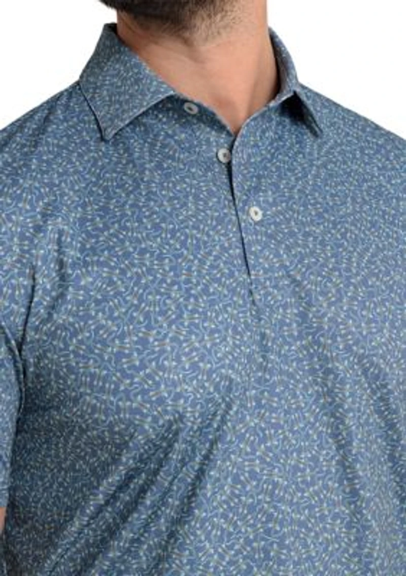 Short Sleeve Driver Iguana Glee Polo Shirt