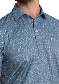 Short Sleeve Driver Iguana Glee Polo Shirt