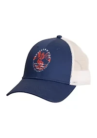 Anchors and Flags Trucker Hat 