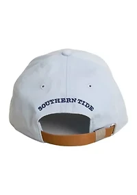 Flag Logo Leather Strap Hat 