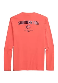 Long Sleeve Coastal Graphic T-Shirt