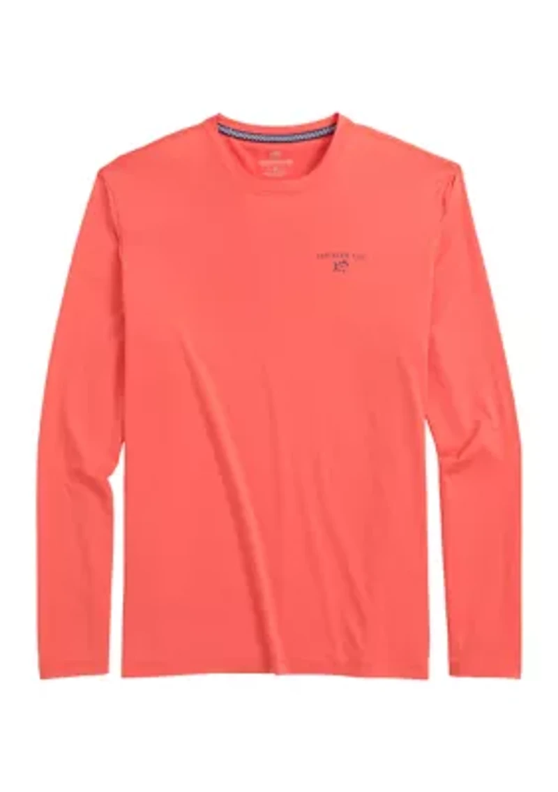 Long Sleeve Coastal Graphic T-Shirt