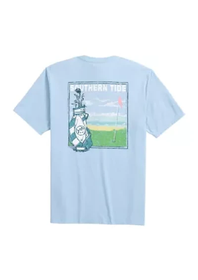Short Sleeve On the Green Graphic T-Shirt