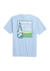 Short Sleeve On the Green Graphic T-Shirt