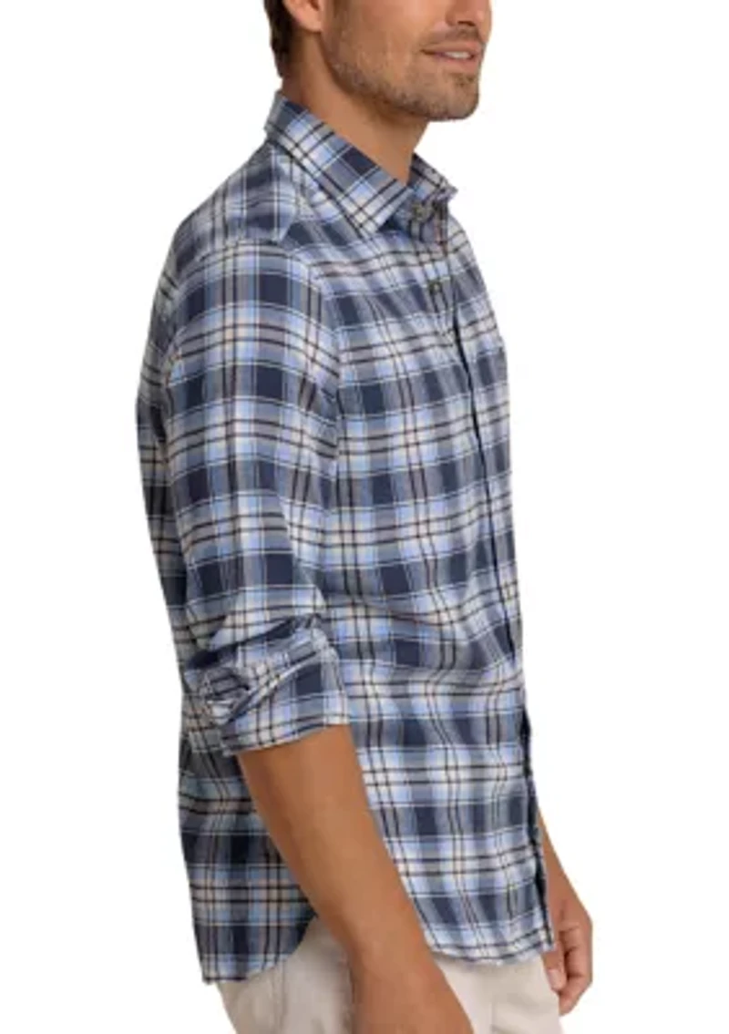Ashborough Plaid Brushed Twill Shirt