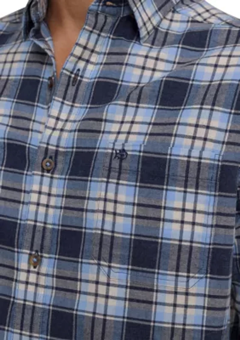Ashborough Plaid Brushed Twill Shirt