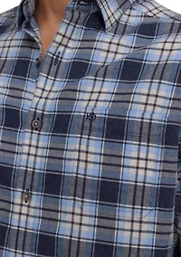 Ashborough Plaid Brushed Twill Shirt