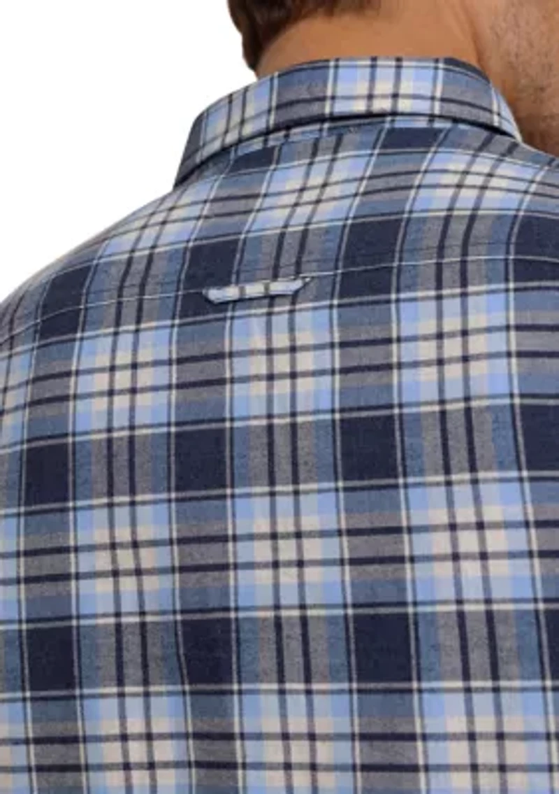 Ashborough Plaid Brushed Twill Shirt