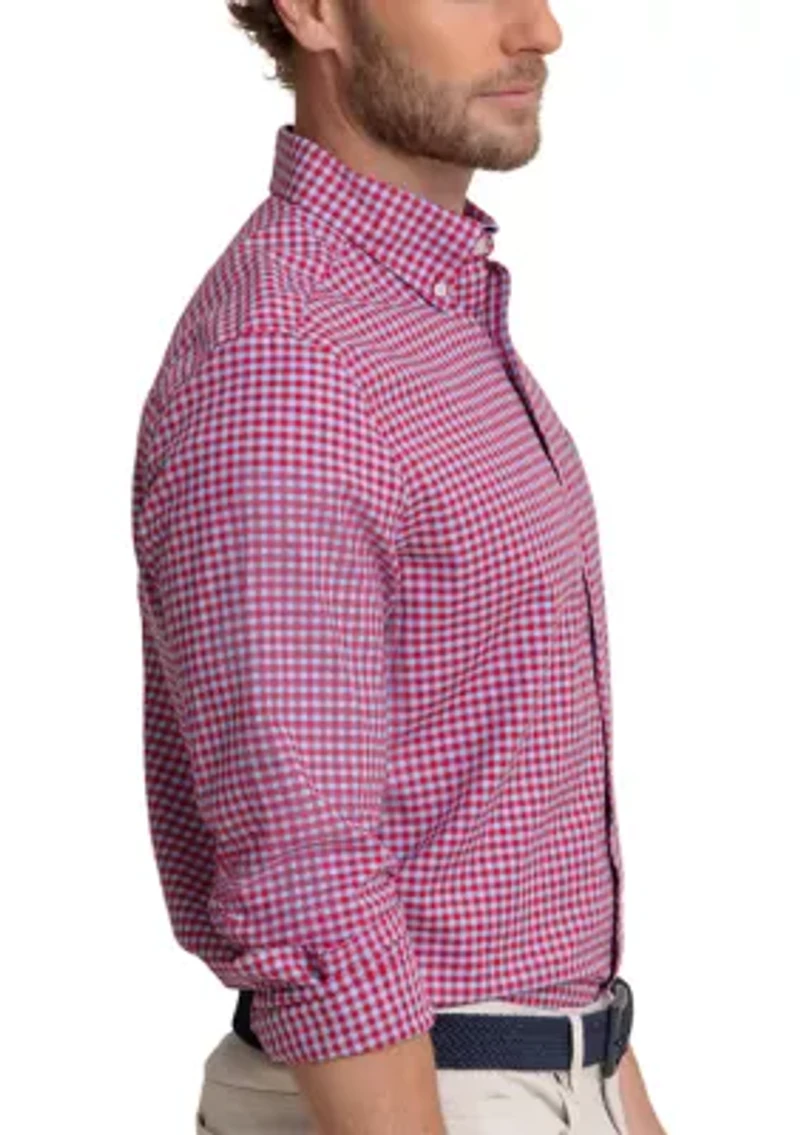 Men's Silver Lake Plaid Skipjack Long Sleeve Shirt