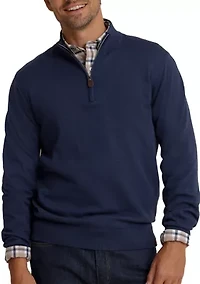 Men's Whitehaven Heather Quarter Zip Sweater