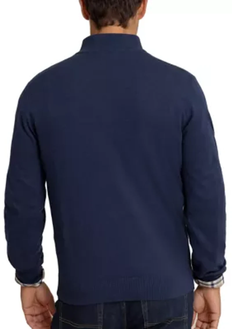 Men's Whitehaven Heather Quarter Zip Sweater