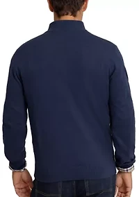 Men's Whitehaven Heather Quarter Zip Sweater