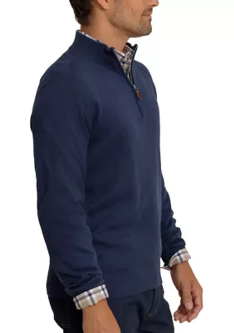 Men's Whitehaven Heather Quarter Zip Sweater
