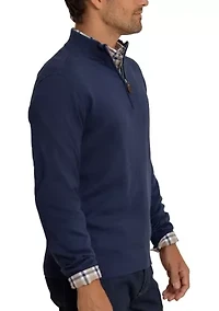 Men's Whitehaven Heather Quarter Zip Sweater