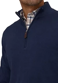 Men's Whitehaven Heather Quarter Zip Sweater