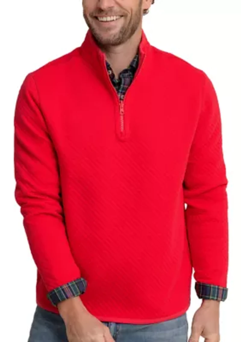 Men's Oak Island Reversible Quarter Zip