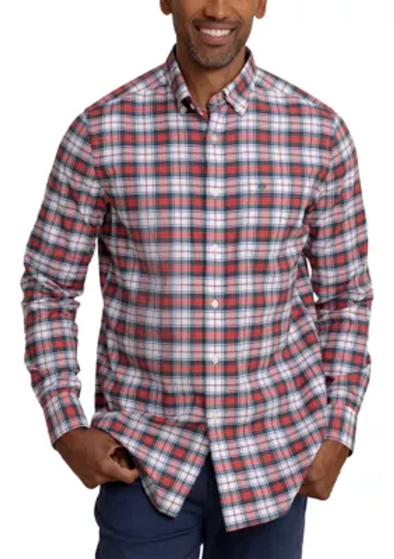 Men's Macduff Tartan Skipjack Long Sleeve T-Shirt