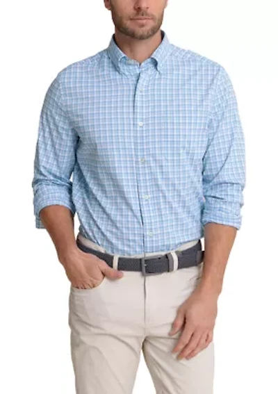 Men's Sunset Harbor Brrr Button Down Shirt