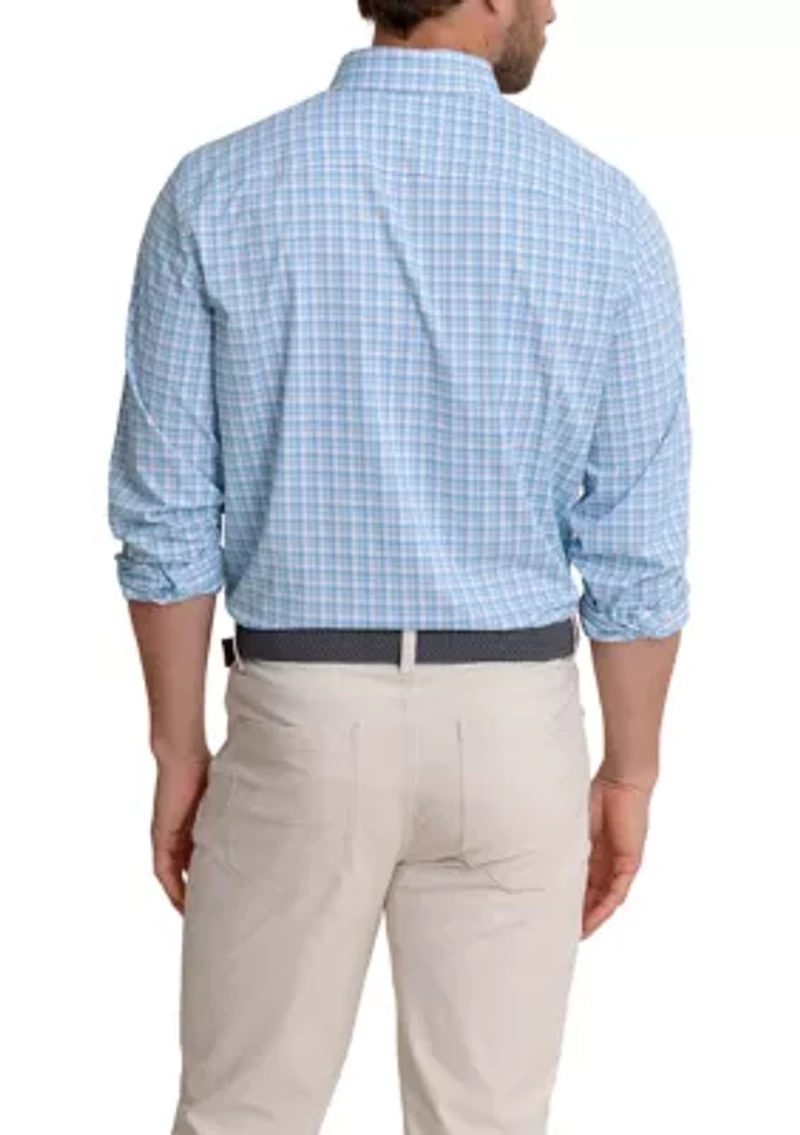 Men's Sunset Harbor Brrr Button Down Shirt