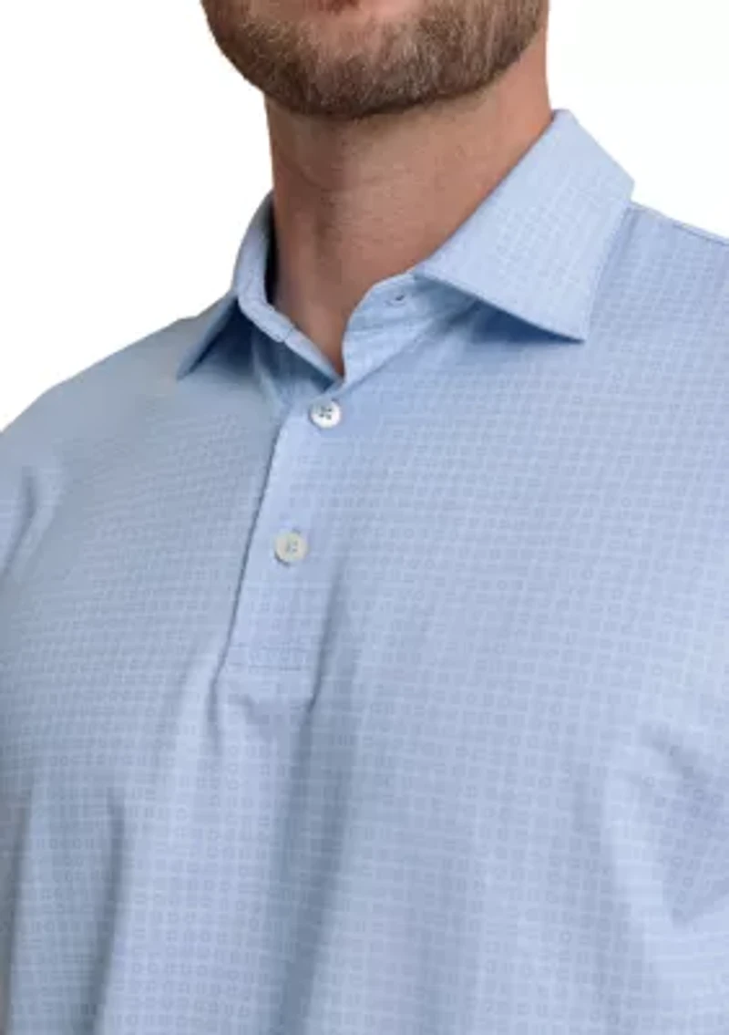 Men's Driver Spring Geometric Print Shirt