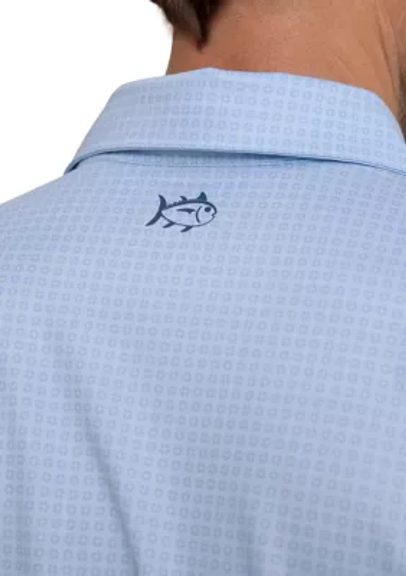 Men's Driver Spring Geometric Print Shirt