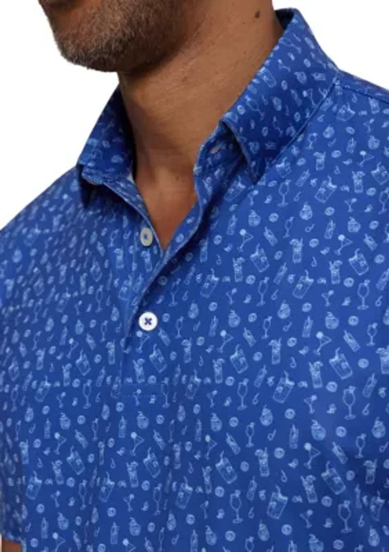 Men's Driver Pour Decisions Printed Shirt