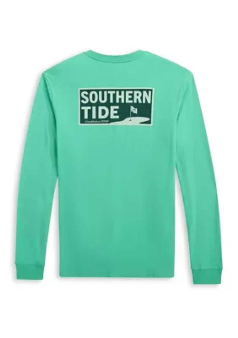 Golf Badge Long Sleeve Graphic T-Shirt