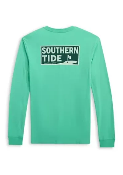 Golf Badge Long Sleeve Graphic T-Shirt