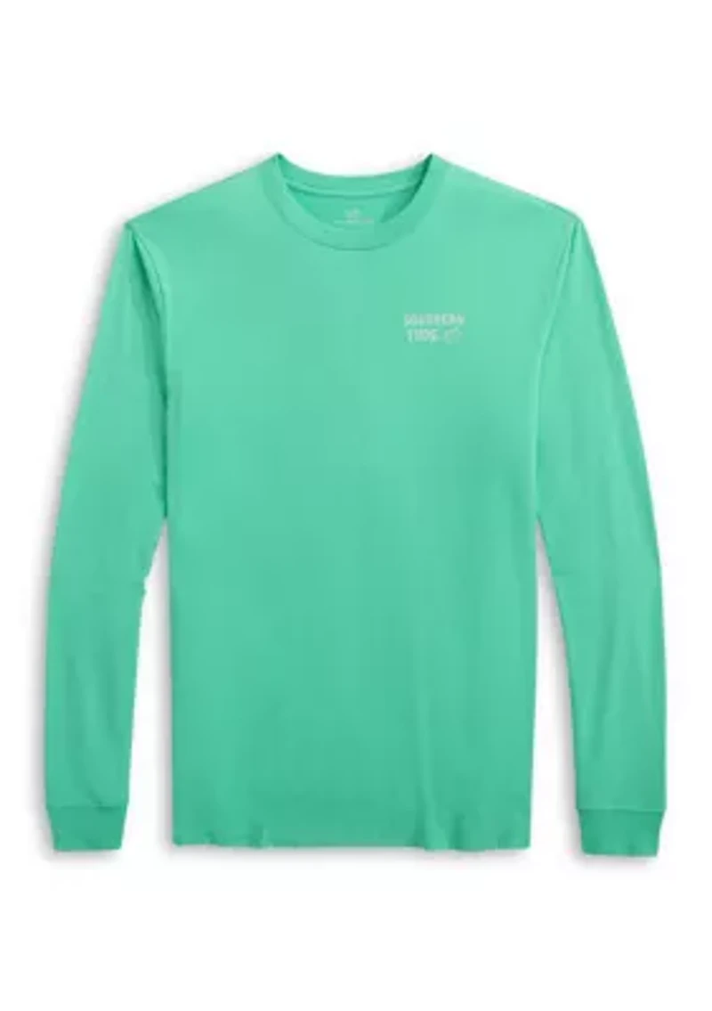 Golf Badge Long Sleeve Graphic T-Shirt