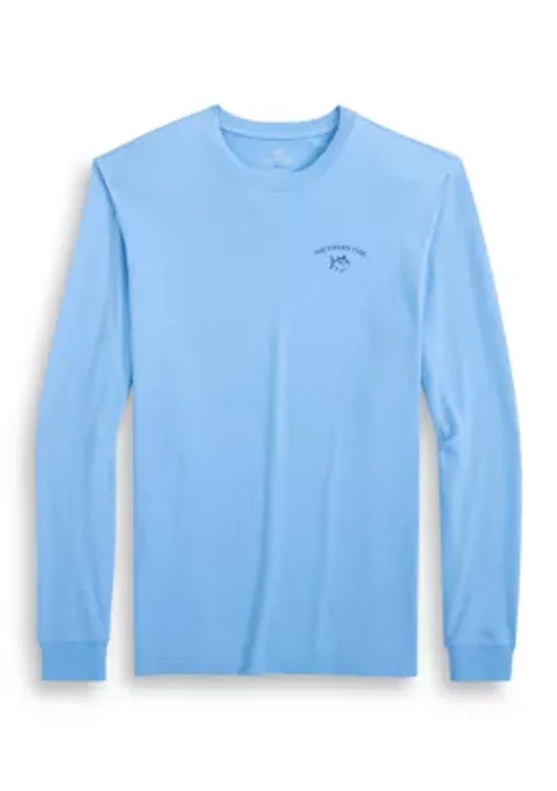 Long Sleeve Sunset Graphic T-Shirt