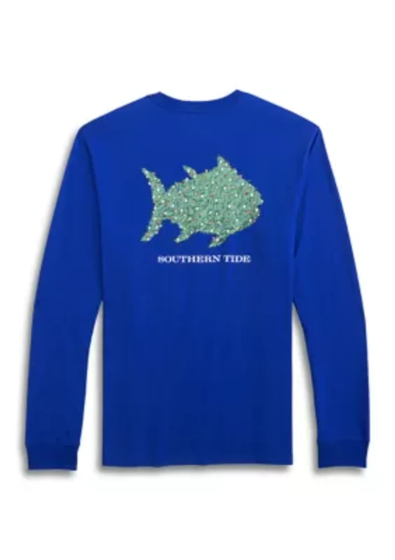 Men's Long Sleeve Skip Jack Light T-Shirt